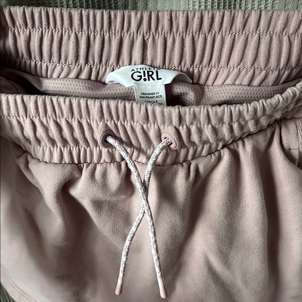 Athleta Girl Light Pink Shorts
